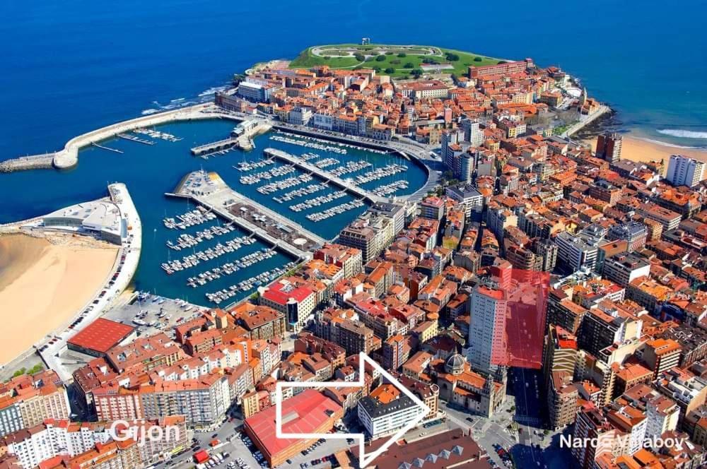 Puerto Deportivo Centro - Wifi Lejlighed Gijón Eksteriør billede